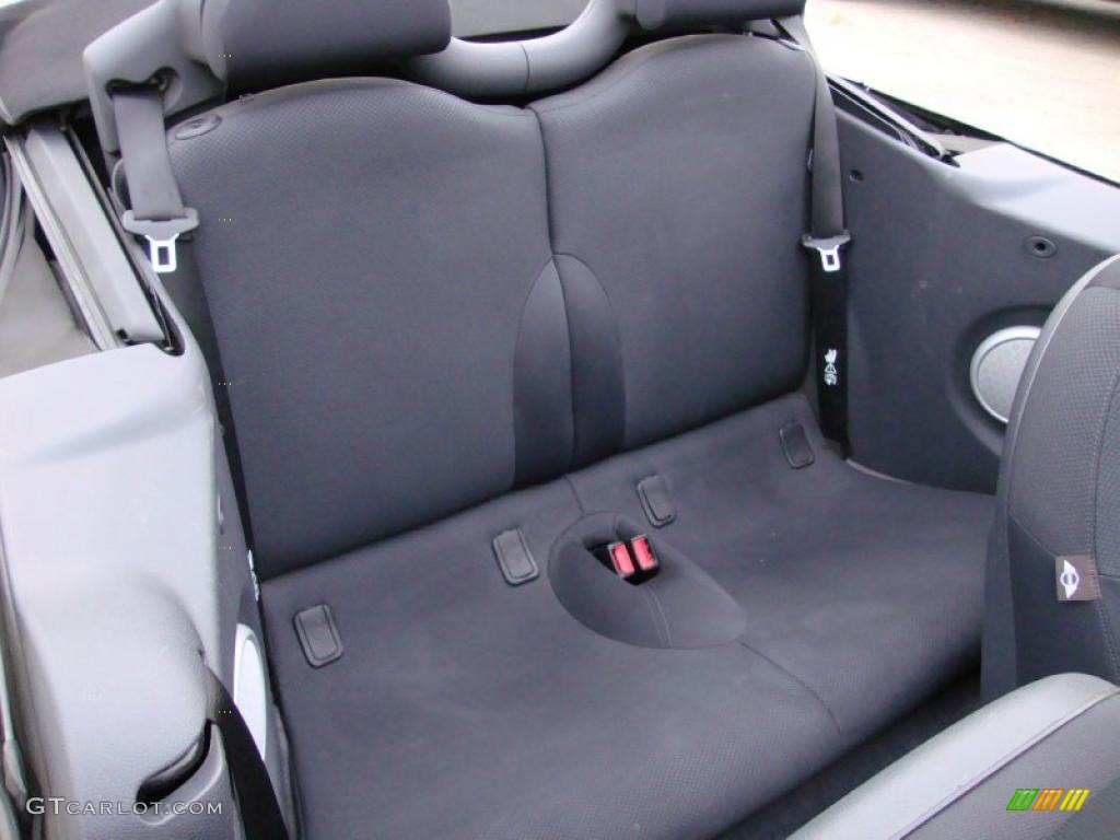 Panther Black Interior 2005 Mini Cooper Convertible Photo #39958822