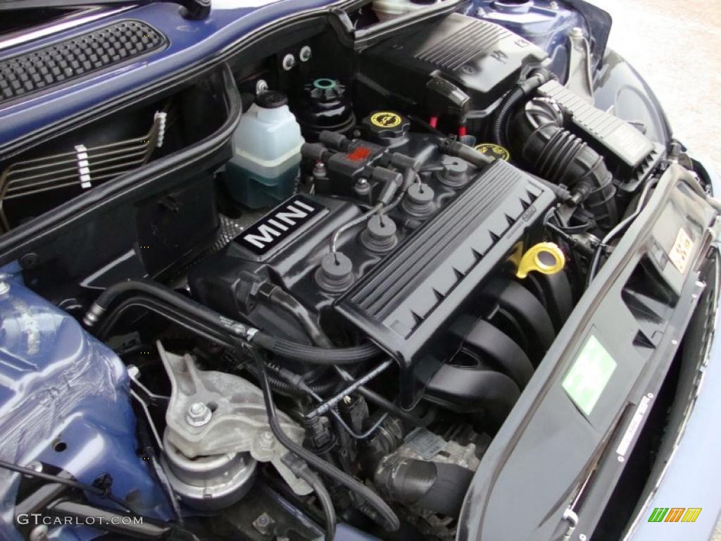 2005 Mini Cooper Convertible 1.6L SOHC 16V 4 Cylinder Engine Photo #39958938