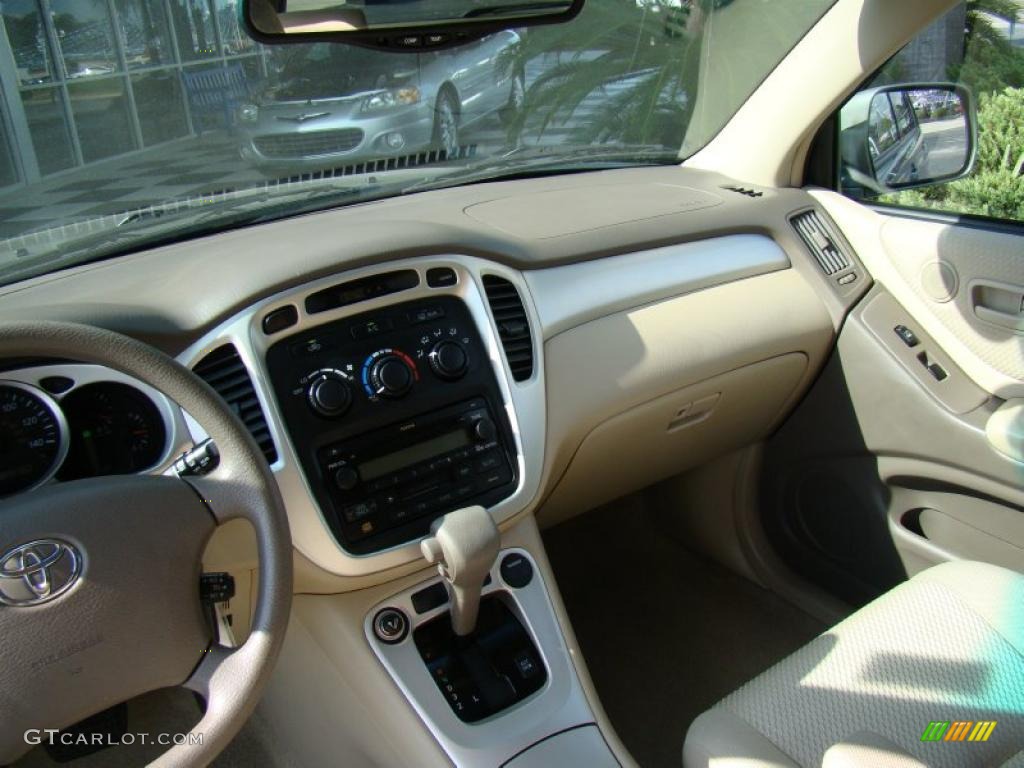 Ivory Beige Interior 2007 Toyota Highlander V6 Photo #39962766