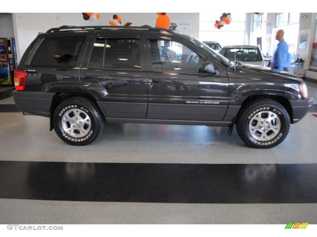 1999 Grand Cherokee Laredo 4x4 - Deep Slate Pearl / Agate photo #8