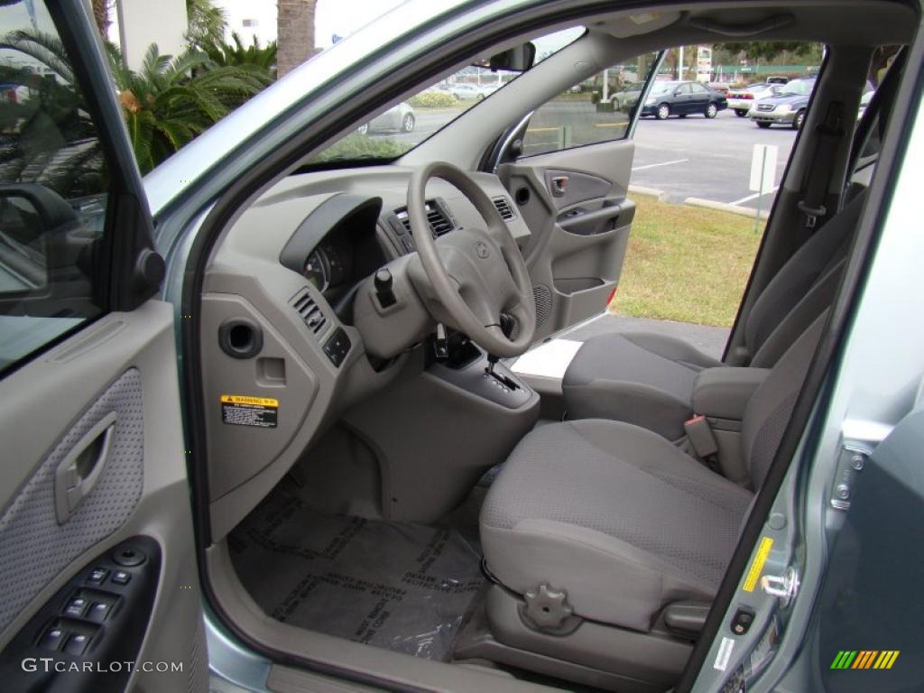 Gray Interior 2009 Hyundai Tucson GLS Photo #39964422