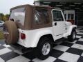 Stone White 2001 Jeep Wrangler Sahara 4x4 Exterior