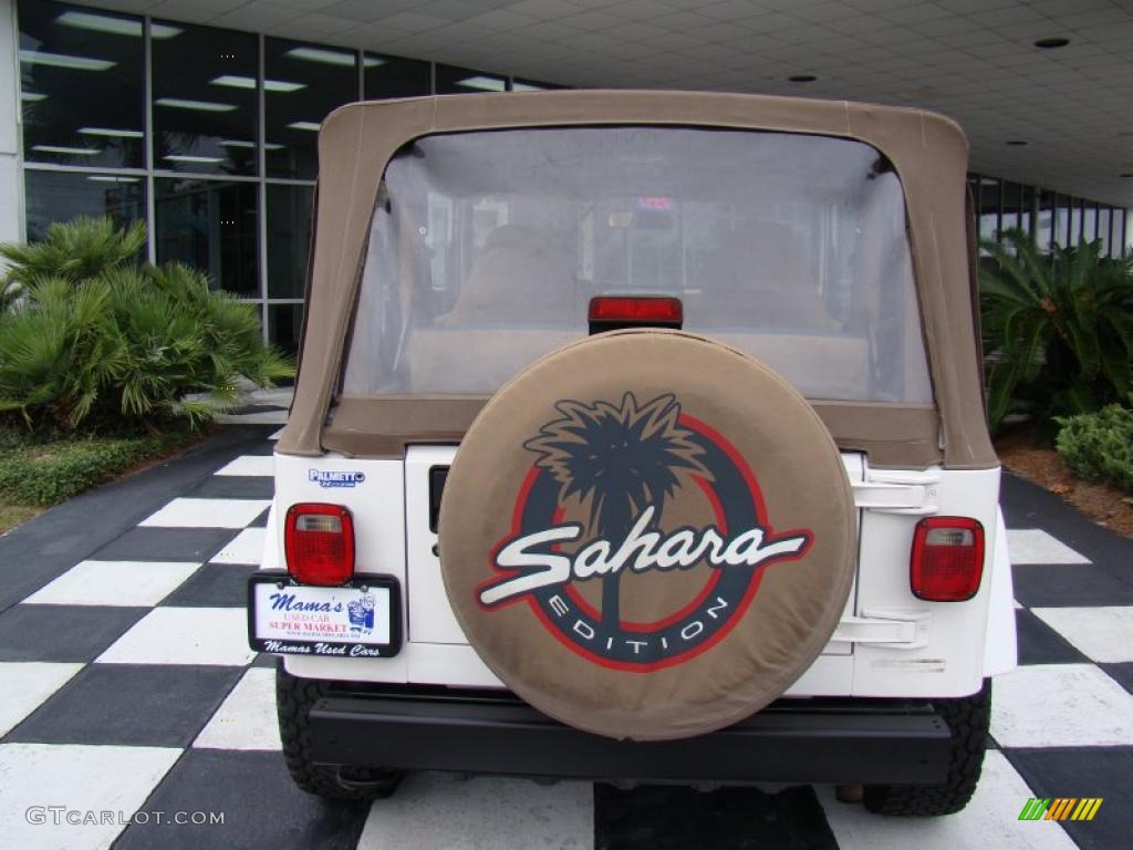 2001 Jeep Wrangler Sahara 4x4 Marks and Logos Photo #39964974