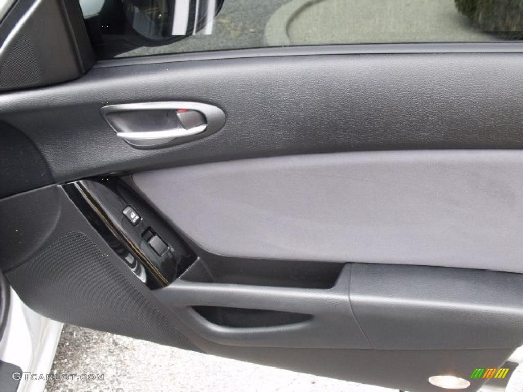 2007 Mazda RX-8 Sport Black Door Panel Photo #39966118