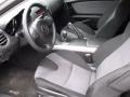 Black 2007 Mazda RX-8 Sport Interior Color
