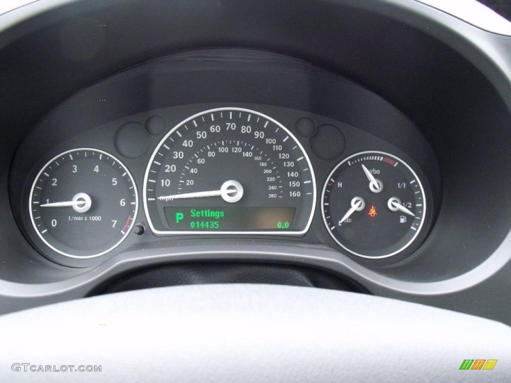 2009 Saab 9-3 2.0T Sport Sedan Gauges Photo #39966618