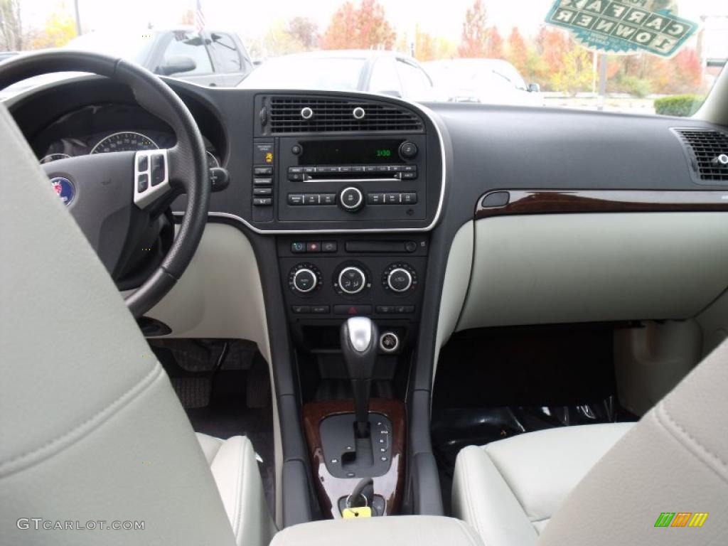 2009 Saab 9-3 2.0T Sport Sedan Parchment Dashboard Photo #39967228