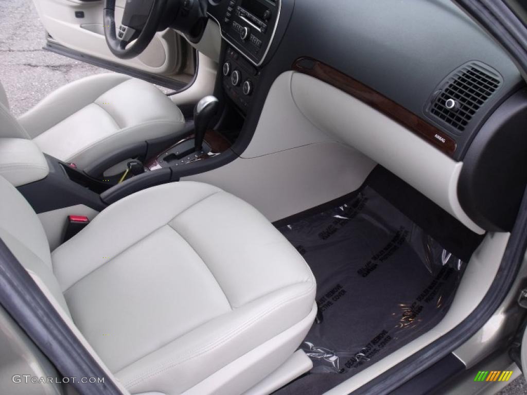 Parchment Interior 2009 Saab 9-3 2.0T Sport Sedan Photo #39967300