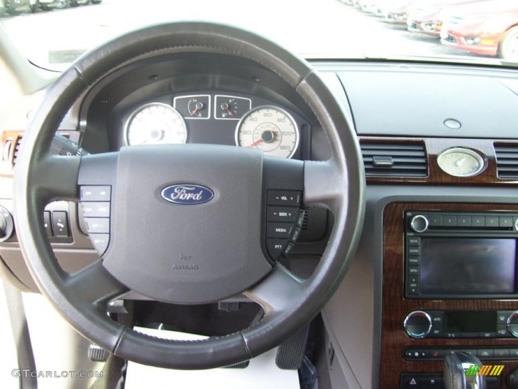 2008 Ford Taurus Limited AWD Medium Light Stone Dashboard Photo #39967640