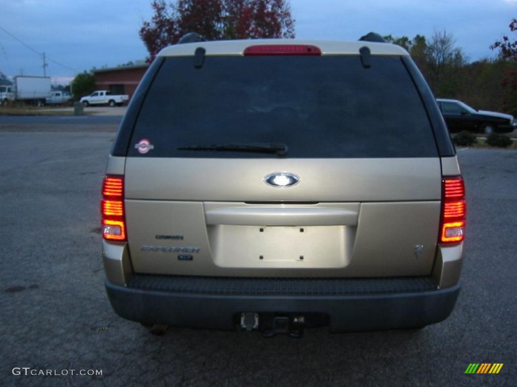 2003 Explorer XLT - Harvest Gold Metallic / Medium Parchment Beige photo #4