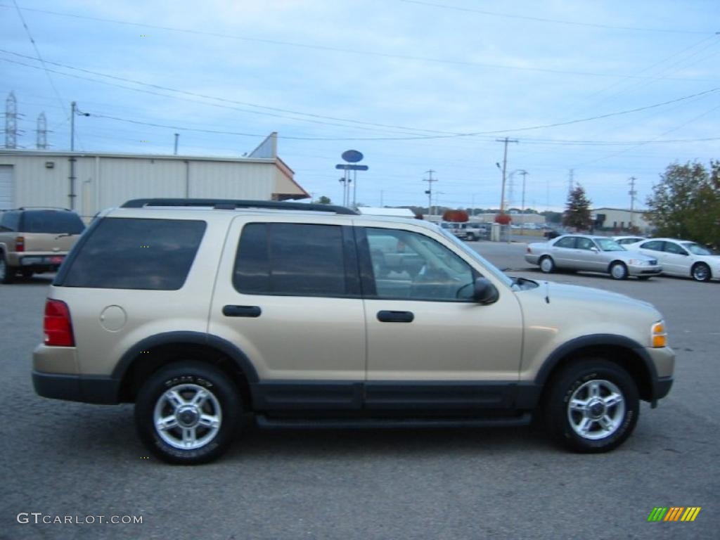 Harvest Gold Metallic 2003 Ford Explorer XLT Exterior Photo #39969984