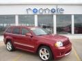 2010 Inferno Red Crystal Pearl Jeep Grand Cherokee SRT8 4x4  photo #1