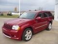 2010 Inferno Red Crystal Pearl Jeep Grand Cherokee SRT8 4x4  photo #3
