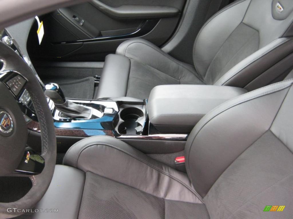 Ebony Interior 2011 Cadillac CTS -V Sedan Photo #39970980