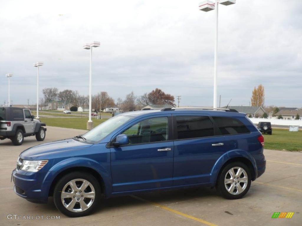 Deep Water Blue Pearl Coat 2010 Dodge Journey R/T Exterior Photo #39971024