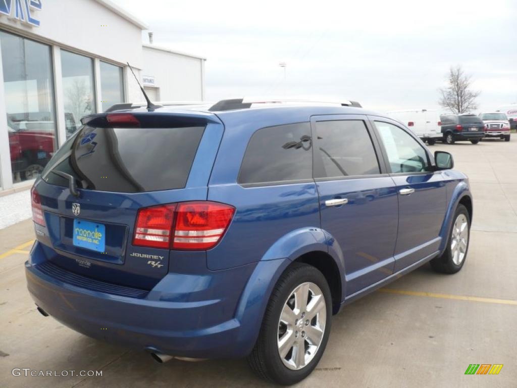 Deep Water Blue Pearl Coat 2010 Dodge Journey R/T Exterior Photo #39971056