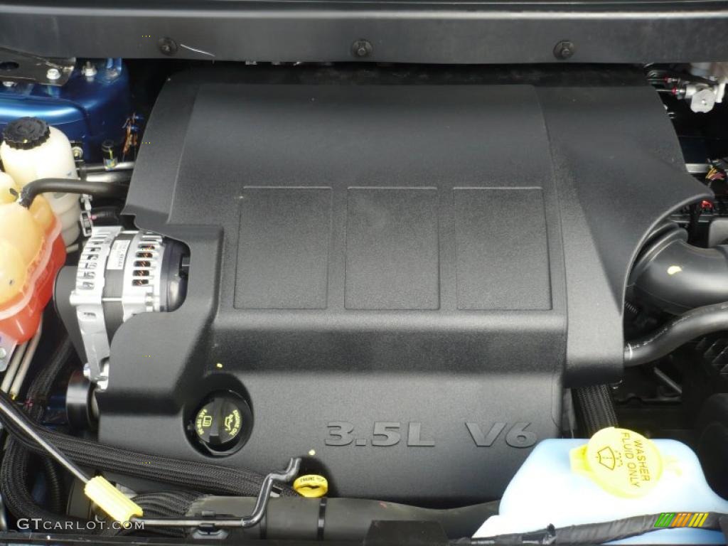 2010 Dodge Journey R/T 3.5 Liter HO SOHC 24-Valve V6 Engine Photo #39971168