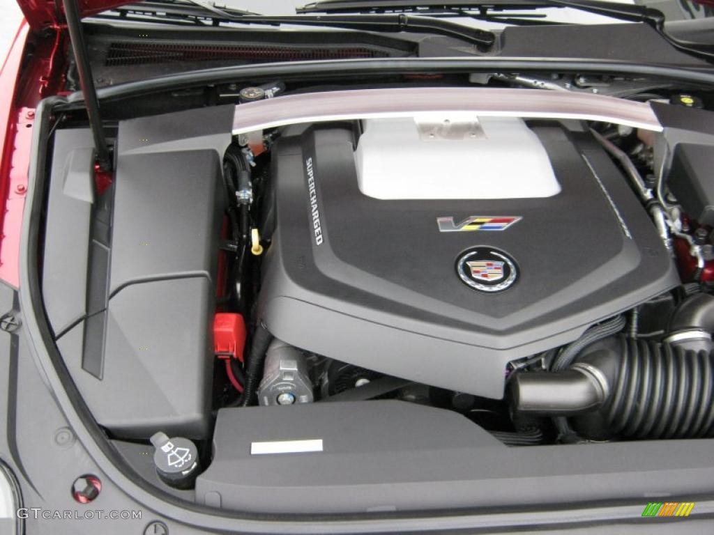 2011 Cadillac CTS -V Sedan 6.2 Liter Supercharged OHV 16-Valve V8 Engine Photo #39971176