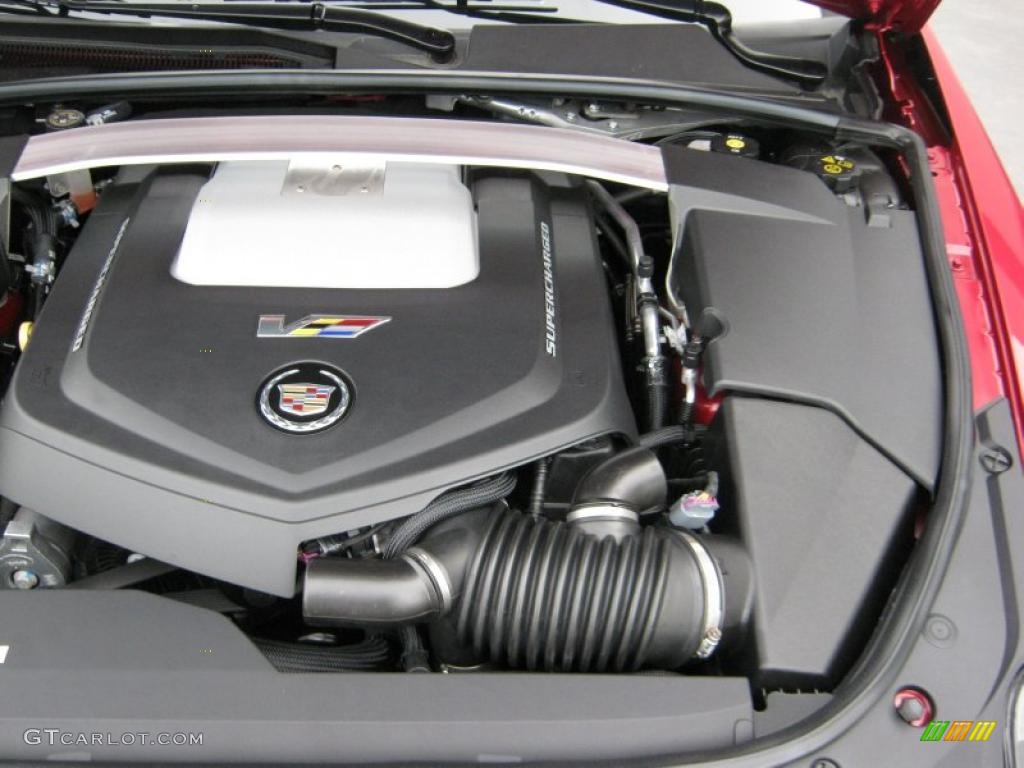 2011 Cadillac CTS -V Sedan 6.2 Liter Supercharged OHV 16-Valve V8 Engine Photo #39971192