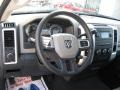 2010 Dodge Ram 2500 Dark Slate/Medium Graystone Interior Steering Wheel Photo