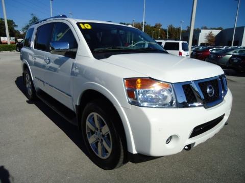 2010 Nissan Armada Platinum 4WD Data, Info and Specs