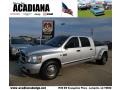 2008 Bright Silver Metallic Dodge Ram 3500 SLT Mega Cab Dually  photo #1