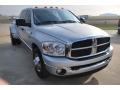 2008 Bright Silver Metallic Dodge Ram 3500 SLT Mega Cab Dually  photo #12