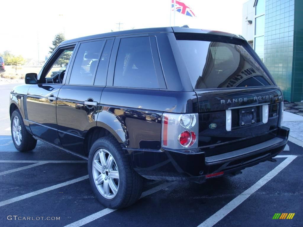 2006 Range Rover HSE - Java Black Pearl / Charcoal/Jet photo #9