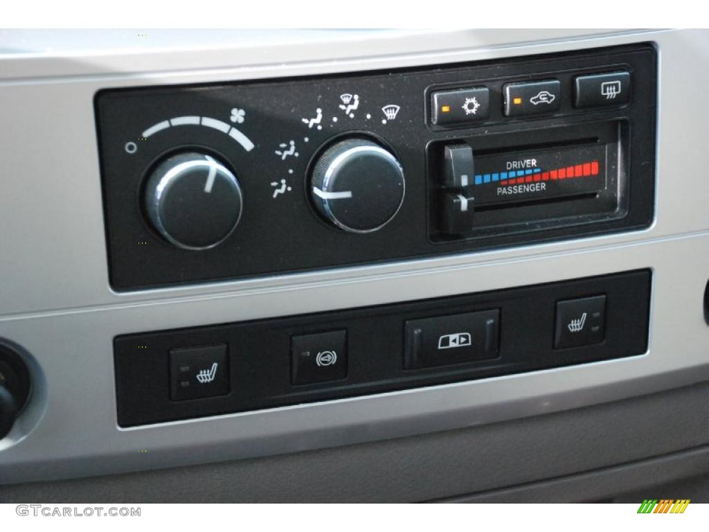 2008 Dodge Ram 3500 Laramie Resistol Mega Cab 4x4 Dually Controls Photo #39974964