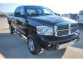 2009 Brilliant Black Crystal Pearl Dodge Ram 2500 Laramie Quad Cab 4x4  photo #11