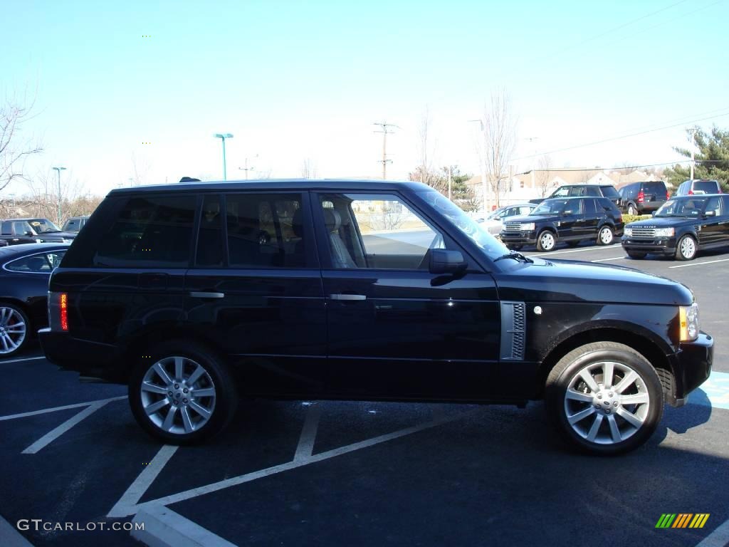 2006 Range Rover Supercharged - Java Black Pearl / Sand/Jet photo #6