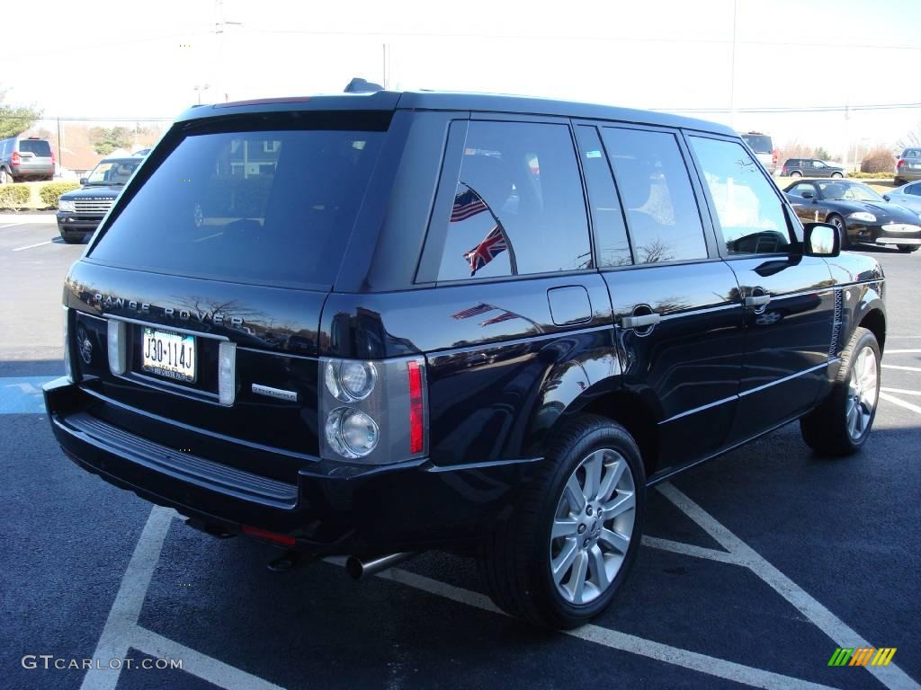 2006 Range Rover Supercharged - Java Black Pearl / Sand/Jet photo #7