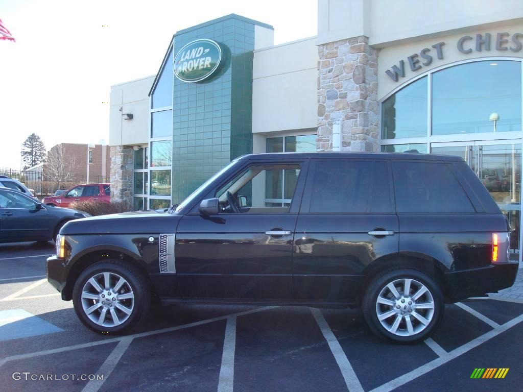 2006 Range Rover Supercharged - Java Black Pearl / Sand/Jet photo #10