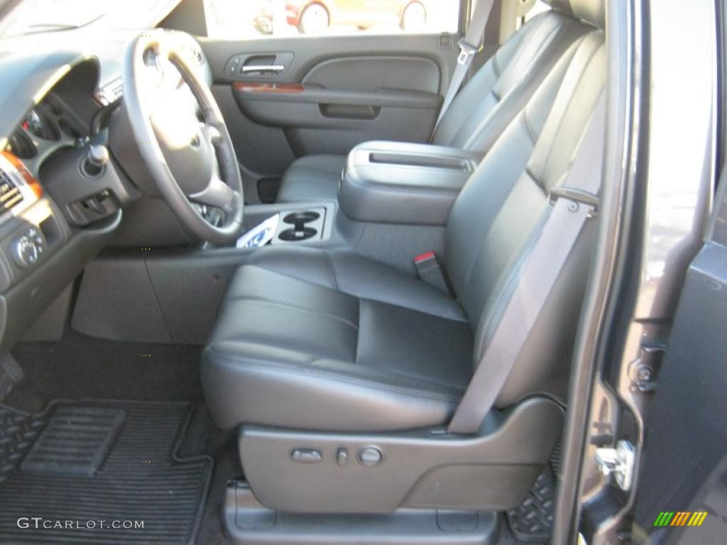 Ebony Interior 2011 GMC Sierra 1500 SLE Crew Cab Photo #39976312