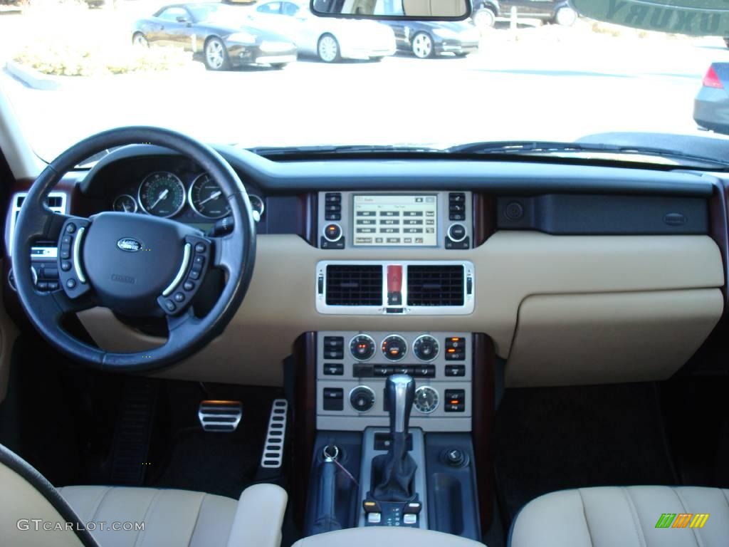 2006 Range Rover Supercharged - Java Black Pearl / Sand/Jet photo #24