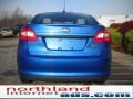 2011 Blue Flame Metallic Ford Fiesta S Sedan  photo #7
