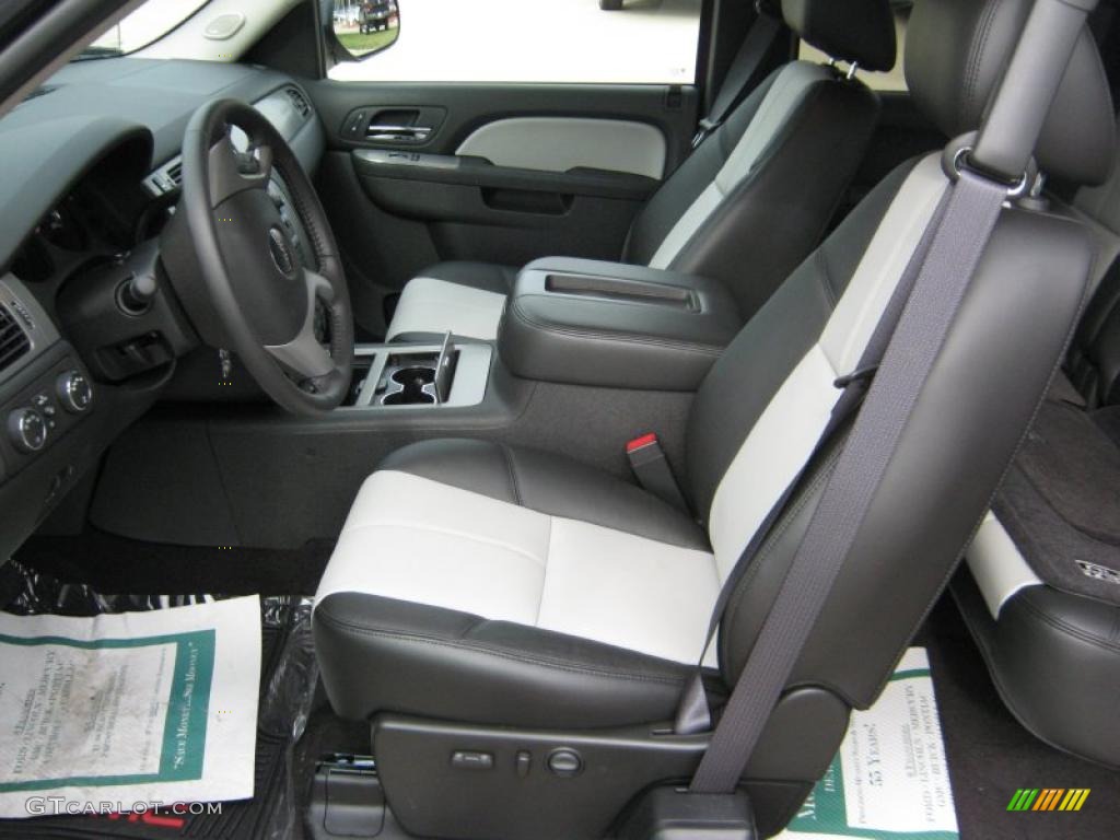 Light Titanium/Ebony Interior 2011 GMC Sierra 1500 SLT Extended Cab 4x4 Photo #39976764