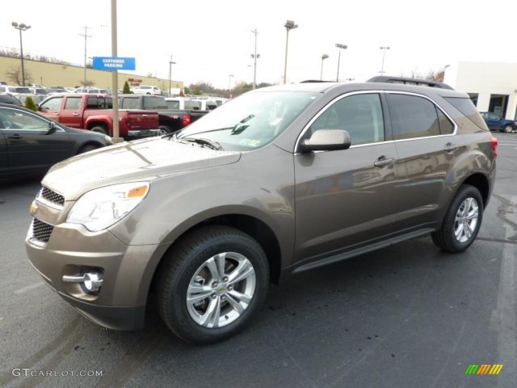 Mocha Steel Metallic 2011 Chevrolet Equinox LT AWD Exterior Photo #39977128