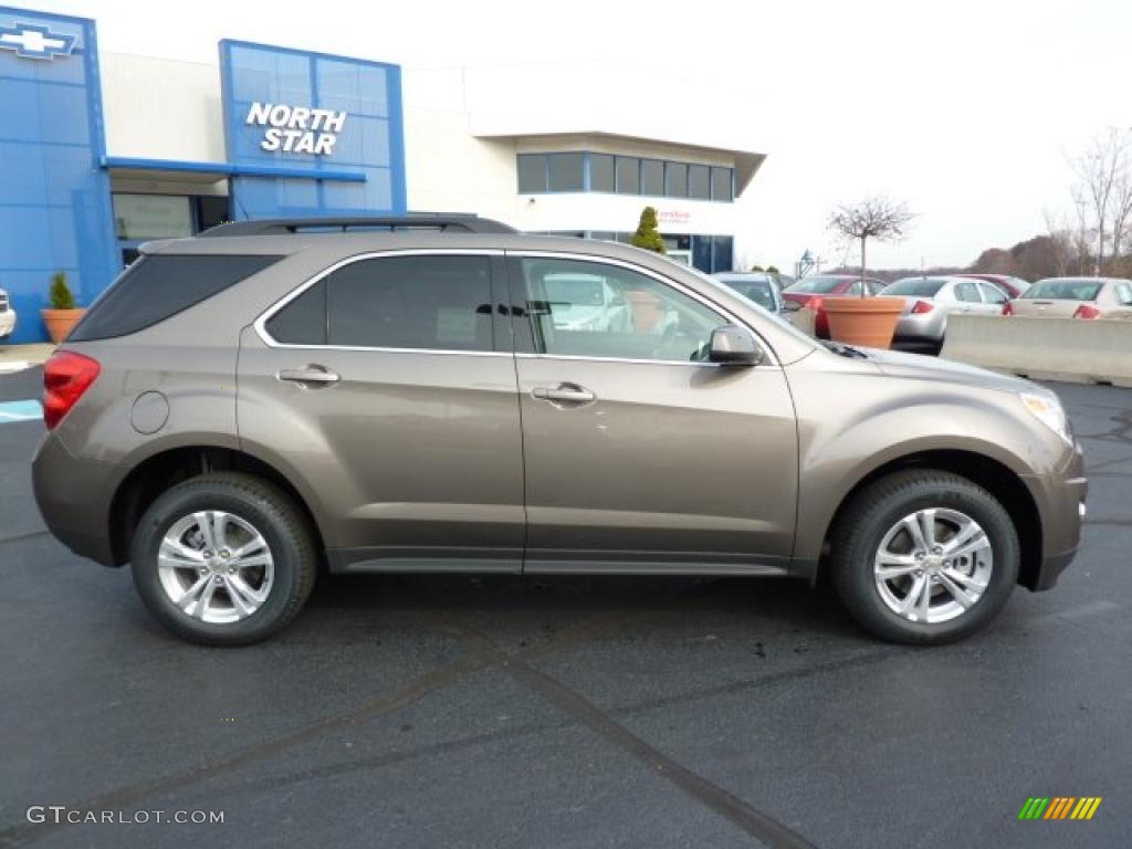 Mocha Steel Metallic 2011 Chevrolet Equinox LT AWD Exterior Photo #39977260