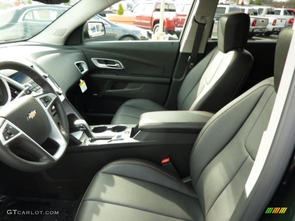 Jet Black Interior 2011 Chevrolet Equinox LT AWD Photo #39977776