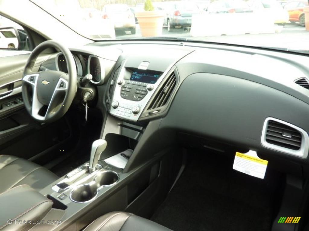 2011 Chevrolet Equinox LT AWD Jet Black Dashboard Photo #39977784
