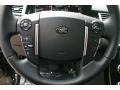 Ebony/Ebony 2011 Land Rover Range Rover Sport HSE LUX Steering Wheel