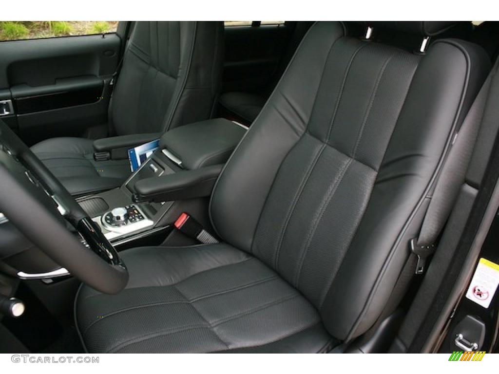 Jet Black/Jet Black Interior 2011 Land Rover Range Rover Supercharged Photo #39978808