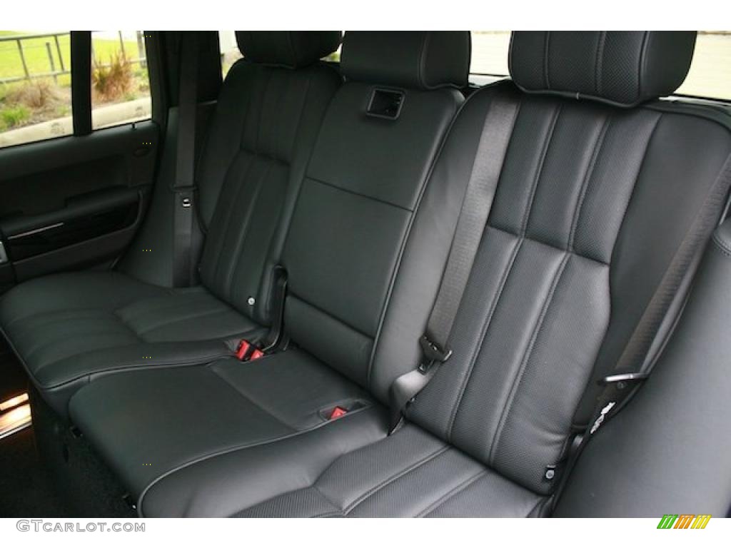 Jet Black/Jet Black Interior 2011 Land Rover Range Rover Supercharged Photo #39978852