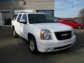 2010 Summit White GMC Yukon XL SLT 4x4  photo #2