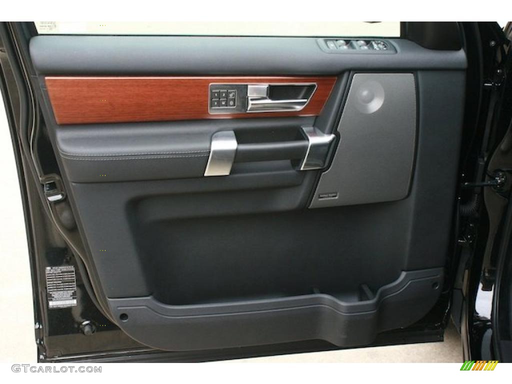 2011 Land Rover LR4 HSE LUX Ebony/Ebony Door Panel Photo #39979600