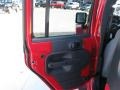 2010 Flame Red Jeep Wrangler Unlimited Sahara 4x4  photo #17