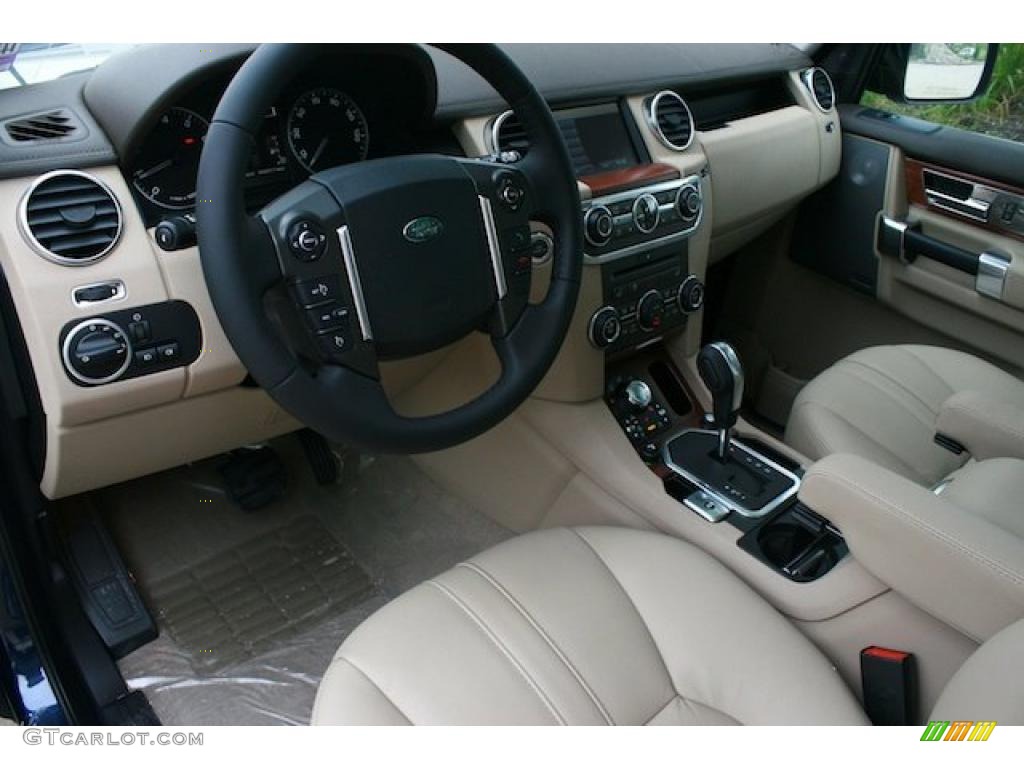 Almond/Arabica Interior 2011 Land Rover LR4 HSE Photo #39980176