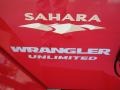 2010 Flame Red Jeep Wrangler Unlimited Sahara 4x4  photo #25