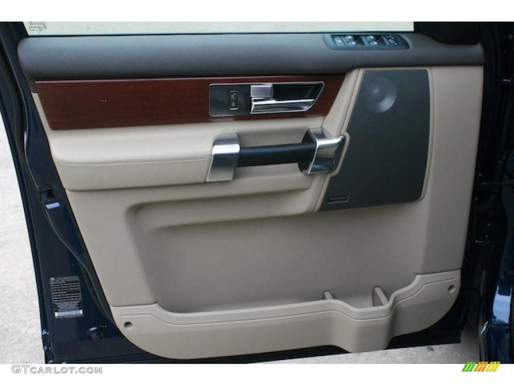 2011 Land Rover LR4 HSE Almond/Arabica Door Panel Photo #39980308